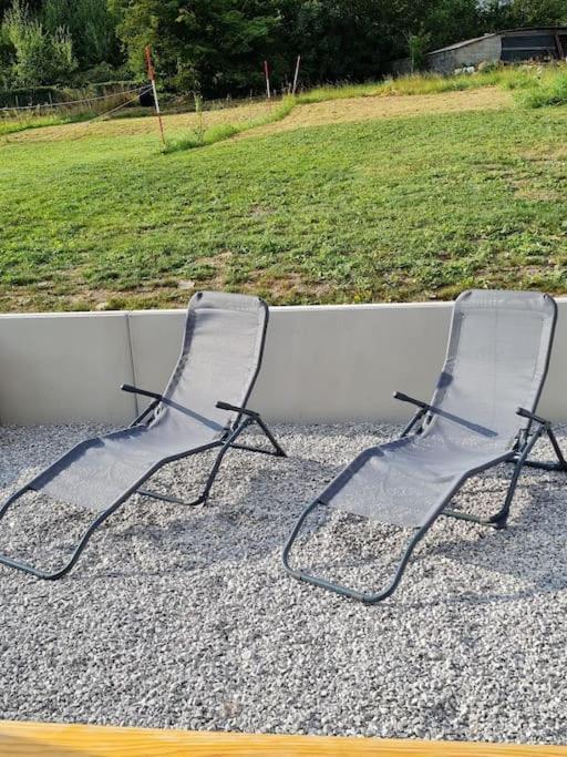 Logement moderne Les Frès, 4 à 6 personnes Vila Rance Exterior foto